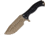 Halfbreed Blades Large Bush Knife Dark Earth