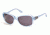 Harley Davidson Eyewear HD0300X Sunglasses - Shiny Light Blue Frame Color, Smoke Lens Color