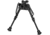 Harris Engineering Notch Picatinny Sporting BiPod with Hinged Base, 6-9 in, Black, S-BRMP