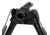 Harris Engineering S-BRM M-LOK Bipod, Rotate Leg Notch, 6-9 in, Black, S-BRM M-LOK