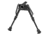 Harris Engineering S Series BRM M-LOK Bipod, Rotate Leg Notch, 6-9 in, Black, SBRMMLOK
