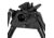 Harris Engineering Sporting BiPod Rotate Self Leveling with Hinged Base, 6-9 in, Black, S-BR2