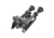 Harris Engineering Ultralight Hinged Base 6-9 Inch Bipod, Black BR