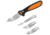 Havalon Talon Hunt Interchangeable Fixed Blade Knife Set, 4 Blades, Roll-Pack, Box, Black/Orange, XTI-TH