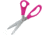 Havels Pinking Shears, 9in Overall, Stainless Blades, Pink ABS Handles, 32230