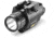 Hawke Sport Optics LED Flashlight w/Red Laser Rail Mount, CR 123A, Red, 43110