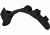 Hazard 4 Shoulder Strap Pad w/ MOLLE, Black, ACS-SPAD-BLK