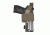 Hazard 4 Stick-Up Nylon Pistol Holster, Coyote, HSTR-STKP-CYT