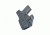 Hazmat Holster Works NV3 Smith and Wesson Shield 9/40 IWB/AIWB Kydex Ambidextrous Holster, Black, NV3-Shield-9-40-0001