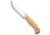 Helle Helle Knives Nord Sleipner Fixed Blade Knife Curly Birch 5.88" Satin #1670, Wood, Sleipner, adult, BHQ-203835
