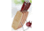 Hen &amp; Rooster 5 Pc Kitchen Knife Set,Carbon Steel Blades,Brown Wood Handles, HRI-043