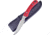 Hen &amp; Rooster Caper Red Pick Bone Knife, 6.5in Overall, 3in Satin SS Blade, Red Pick Bone Handle, Black Leather Sheath, HR-5025RPB