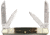 Hen &amp; Rooster Deer Hunter Congress Folding Knife,3.375in closed,Stainless Blade, Genuine Deer Stag Handle HR214DSDH