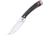 Hen &amp; Rooster Fixed Blade Ox Horn Knife, 3.25 mirror finish 440 stainless blade, Ox horn handle, HR-5019OX