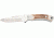 Hen &amp; Rooster Hunter Fixed Blade Knife, 4.125in, Stainless Blade, Genuine Stag Handle HR3225