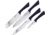 Hen &amp; Rooster Kitchen Set Black ABS Knife, Black ABS handle, HRI-064B