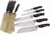 Hen &amp; Rooster Kitchen Set Knife, Black ABS handle, HRI-062