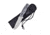 Hen &amp; Rooster Knife, 8.5in Overall, 3.75in Satin SS Blade, Black/White Textured G10 Handle, Black Nylon Sheath, HR-006BLK