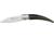 Hen &amp; Rooster Locking Folder Green Folding Knife, 2.625in, German Stainless Blade, Green Bone Handle HR5053G