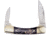Hen &amp; Rooster Small Canoe Buffalo Horn