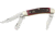 Hen &amp; Rooster Sowbelly Red Folding Knife, Red Walnut Jigged Handle HR283RWJ