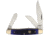 Hen &amp; Rooster Stockman Blue Pick Bone Folding Knife,Stainless Steel,Standard Edge,Clip,Spey and Sheepsfoot,Mirror Polish,Blue,Pick Bone Handle, 313-BLPB