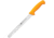 HENCKELS ZWILLING Twin Master Slicer Knife, 15.5in Overall, 10in Satin Finish Serrated Stainless Blade, Yellow Plastic Handle, 32102-250
