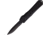 Heretic Knives Auto Manticore X OTF Automatic Folding Knives, 3.75in, Black DLC Coated Elmax Steel Blade, Black Anodized Aluminum Handle, H0336APUCF