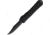 Heretic Knives Auto Manticore X OTF Automatic Folding Knives, 3.75in, Black DLC Coated Elmax Steel Bowie Blade, Black Anodized Aluminum Handle, H030B6APUCF
