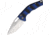 Heretic Knives Auto Medusa Button Lock Blue, H0112AG10BLU