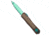 Heretic Knives Heretic Knives Manticore-X D/E OTF Knife Blue/Brown Al 3.75" Blue, Blue/Brown, CPM MagnaCut, adult, BHQ-220399