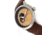 Heritor Automatic Antoine Semi-Skeleton Leather-Band Watch, Silver/Tan, One Size, HERHR8505