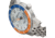 Heritor Automatic Dominic Bracelet Watch w/Date, Blue/Orange/Silver - Mens, HERHR9802