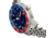 Heritor Automatic Dominic Bracelet Watch w/Date, Red/Blue/Blue - Mens, HERHR9806