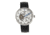 Heritor Automatic Jasper Skeleton Leather-Band Watch, Silver/White, One Size, HERHR8703