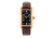 Heritor Automatic Jefferson Leather-Band Watch, Rose Gold/Black, One Size, HERHR8803