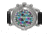 Heritor Automatic Legacy Leather-Band Watch w/Day/Date, Silver/Black - Mens, HERHR9701