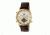Heritor Edmond Leather-Band Watch w/Day, Silver HERHR6203
