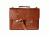 Hero Briefcase Eisenhower Series 275BRN Better Than Leather, Brown HROB275BRN