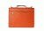 Hero Briefcase Eisenhower Series 275ORG Better Than Leather, Orange HROB275ORG