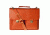 Hero Briefcase Eisenhower Series 275ORG Better Than Leather, Orange HROB275ORG