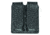 Hero's Pride Double Magazine Case, Large, AirTek, BW, Hidden Snaps, Black, Large 1434WC