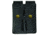 Hero's Pride Double Magazine Case, Medium, AirTek, BW, Brass Snaps, Medium 1432WG