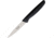 Herold Solingen Paring Knife, 4 satin finish stainless blade, Black plastic handle, SMARTLINE 10CM STRAIGHT EDGE