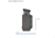 HEROS PRIDE Edge Single Pistol Magazine Case - Universal Fit