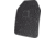 Hesco 600 Series 4601 Plate, NIJ 0101.06 Certified Level IV Stand Alone, Multi-Curve, SAPI Cut, 8.75in X 11.75in, 5.8 lbs., Black, Small, 4601-SA-MC-S