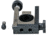 Hi-Lux Optics Malcolm 6X Long Scope Sliding Mounts, Matte Black, Small, M34DDSMT