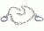 CTS-Thompson Belly Chain w/2 Single Cuffs 7000
