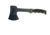 High Country Knife &amp; Tool Packable Hatchet,3.5in Steel Blade,Green/Black Comolded Handle 8302000
