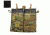 High Ground Gear 7.62 Drop Down Admin Pouch, Holds 2, Black, HG-8172-6